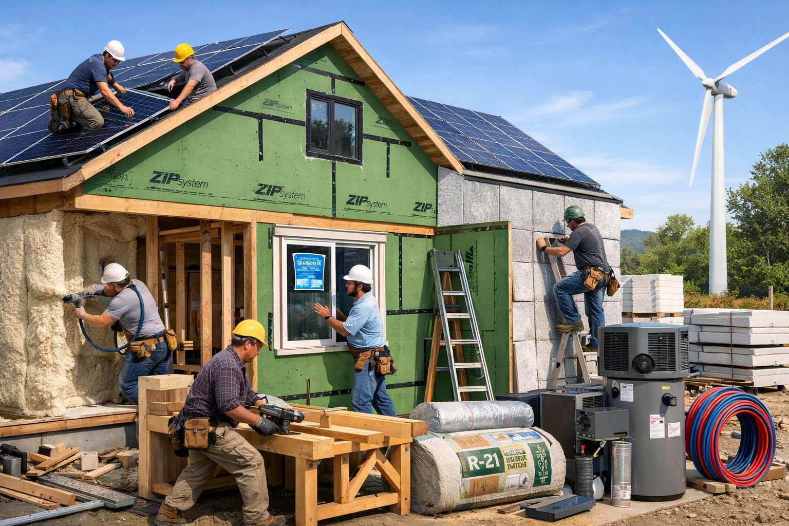 Energy Efficient Home Construction Midland